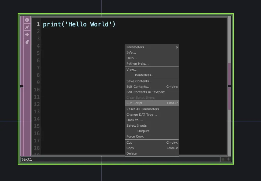 td-python-textDAT-helloworld